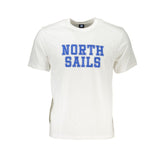 North Sails White Cotton T-Shirt -   -  North Sails.